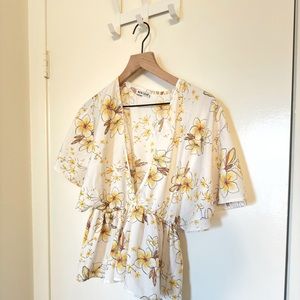 Floral blouse
